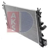 Радиатор охлаждения двигателя AKS DASIS 870173 150091n 4044455462347 Y TL2D - Изображение 11