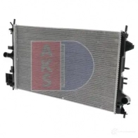 Радиатор охлаждения двигателя AKS DASIS 870173 150091n 4044455462347 Y TL2D - Изображение 18