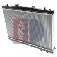 Радиатор охлаждения двигателя AKS DASIS 510025n 874191 7SP EFRA 4044455207702 - Изображение 11