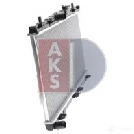 Радиатор охлаждения двигателя AKS DASIS 510025n 874191 7SP EFRA 4044455207702 - Изображение 14