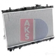 Радиатор охлаждения двигателя AKS DASIS 510025n 874191 7SP EFRA 4044455207702 - Изображение 16