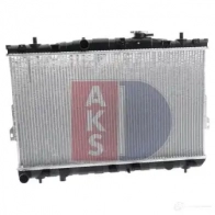 Радиатор охлаждения двигателя AKS DASIS 510025n 874191 7SP EFRA 4044455207702 - Изображение 17