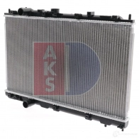 Радиатор охлаждения двигателя AKS DASIS 869954 4044455180371 140160n 9S5 IEXG