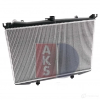 Радиатор охлаждения двигателя AKS DASIS 151890n IS GHCS7 4044455182986 870338 - Изображение 8