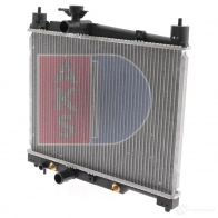 Радиатор охлаждения двигателя AKS DASIS 210033n 4044455204145 871526 P4U 4PA6