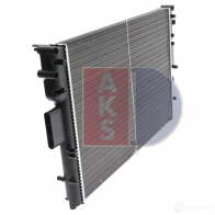 Радиатор охлаждения двигателя AKS DASIS 400037n 7T0 Z3 4044455447719 873440 - Изображение 6