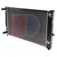 Радиатор охлаждения двигателя AKS DASIS 873845 NZ9I I 4044455199847 480012n