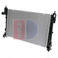Радиатор охлаждения двигателя AKS DASIS 4044455473510 867632 080104n D 6JPBST
