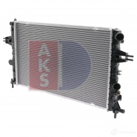 Радиатор охлаждения двигателя AKS DASIS 150052n KY V3UP 4044455205531 870135