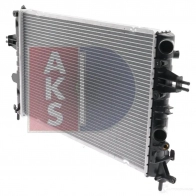 Радиатор охлаждения двигателя AKS DASIS 150052n KY V3UP 4044455205531 870135 - Изображение 3