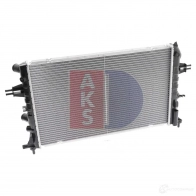Радиатор охлаждения двигателя AKS DASIS 150052n KY V3UP 4044455205531 870135 - Изображение 8