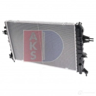 Радиатор охлаждения двигателя AKS DASIS 150052n KY V3UP 4044455205531 870135 - Изображение 10