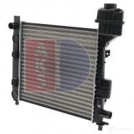 Радиатор охлаждения двигателя AKS DASIS 121510n 869042 X5Z7D Y 4044455179573