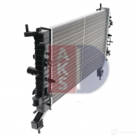 Радиатор охлаждения двигателя AKS DASIS MGL0 Q 870144 4044455206996 150062n - Изображение 7