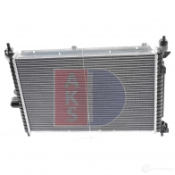 Радиатор охлаждения двигателя AKS DASIS 151500n EZF 5J1 870312 4044455182610 - Изображение 9