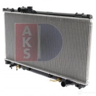 Радиатор охлаждения двигателя AKS DASIS 210115n 4044455208853 871584 K 6M22B