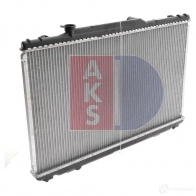 Радиатор охлаждения двигателя AKS DASIS 211590n Q BPI6 871778 4044455187134 - Изображение 7