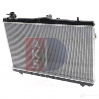 Радиатор охлаждения двигателя AKS DASIS 875030 NX7 GK 560220n 4044455192770 - Изображение 9