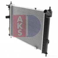 Радиатор охлаждения двигателя AKS DASIS 870309 4044455182580 151460n 5F8J2C W - Изображение 3
