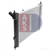 Радиатор охлаждения двигателя AKS DASIS 870309 4044455182580 151460n 5F8J2C W - Изображение 6