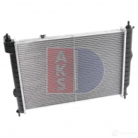 Радиатор охлаждения двигателя AKS DASIS 870309 4044455182580 151460n 5F8J2C W - Изображение 8