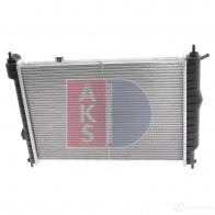 Радиатор охлаждения двигателя AKS DASIS 870309 4044455182580 151460n 5F8J2C W - Изображение 9