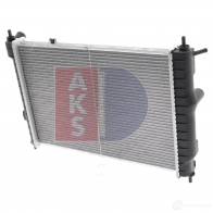 Радиатор охлаждения двигателя AKS DASIS 870309 4044455182580 151460n 5F8J2C W - Изображение 10