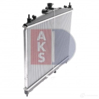 Радиатор охлаждения двигателя AKS DASIS 070181n X1A 91F 867287 4044455587064 - Изображение 6