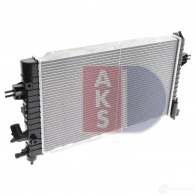 Радиатор охлаждения двигателя AKS DASIS 870145 4044455208297 C BKX5 150063n - Изображение 8