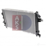 Радиатор охлаждения двигателя AKS DASIS 870145 4044455208297 C BKX5 150063n - Изображение 11