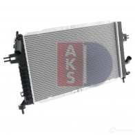 Радиатор охлаждения двигателя AKS DASIS 870145 4044455208297 C BKX5 150063n - Изображение 16