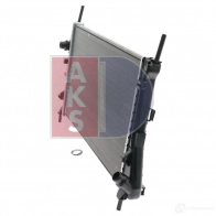 Радиатор охлаждения двигателя AKS DASIS 868031 090019n CT7 NS 4044455205630 - Изображение 3