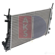 Радиатор охлаждения двигателя AKS DASIS 868031 090019n CT7 NS 4044455205630 - Изображение 6