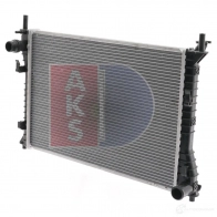 Радиатор охлаждения двигателя AKS DASIS 868064 JW7 JAV 090076n 4044455206781