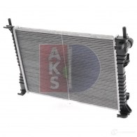 Радиатор охлаждения двигателя AKS DASIS 868064 JW7 JAV 090076n 4044455206781 - Изображение 10