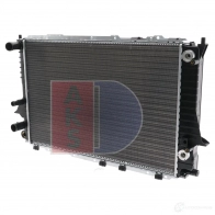 Радиатор охлаждения двигателя AKS DASIS 481180n 4044455191605 873952 01LJ ZM