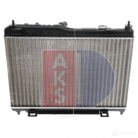 Радиатор охлаждения двигателя AKS DASIS REMS 73M 868068 090082n 4044455499305 - Изображение 8