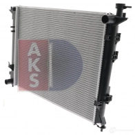 Радиатор охлаждения двигателя AKS DASIS HI8FNE Z 4044455498902 874986 560061n - Изображение 3