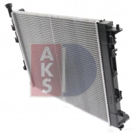Радиатор охлаждения двигателя AKS DASIS HI8FNE Z 4044455498902 874986 560061n - Изображение 11