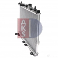 Радиатор охлаждения двигателя AKS DASIS 874197 4044455207757 7K42 OLX 510031n - Изображение 4