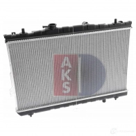 Радиатор охлаждения двигателя AKS DASIS 874197 4044455207757 7K42 OLX 510031n - Изображение 8