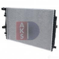 Радиатор охлаждения двигателя AKS DASIS 480093n 4044455556480 V0X LW6 873912