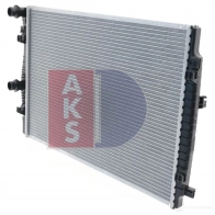 Радиатор охлаждения двигателя AKS DASIS 480093n 4044455556480 V0X LW6 873912 - Изображение 3