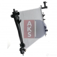 Радиатор охлаждения двигателя AKS DASIS 874696 520126n B3AO P 4044455539858 - Изображение 13