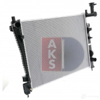 Радиатор охлаждения двигателя AKS DASIS 874696 520126n B3AO P 4044455539858 - Изображение 14