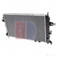 Радиатор охлаждения двигателя AKS DASIS 870335 4044455182955 151860n QMYJX S - Изображение 10
