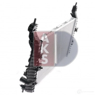Радиатор охлаждения двигателя AKS DASIS JVGZL M 870140 150057n 4044455204510 - Изображение 6