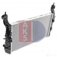 Радиатор охлаждения двигателя AKS DASIS JVGZL M 870140 150057n 4044455204510 - Изображение 7
