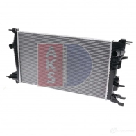 Радиатор охлаждения двигателя AKS DASIS 871056 180066n W 0WME25 4044455462590