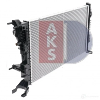 Радиатор охлаждения двигателя AKS DASIS 871056 180066n W 0WME25 4044455462590 - Изображение 6